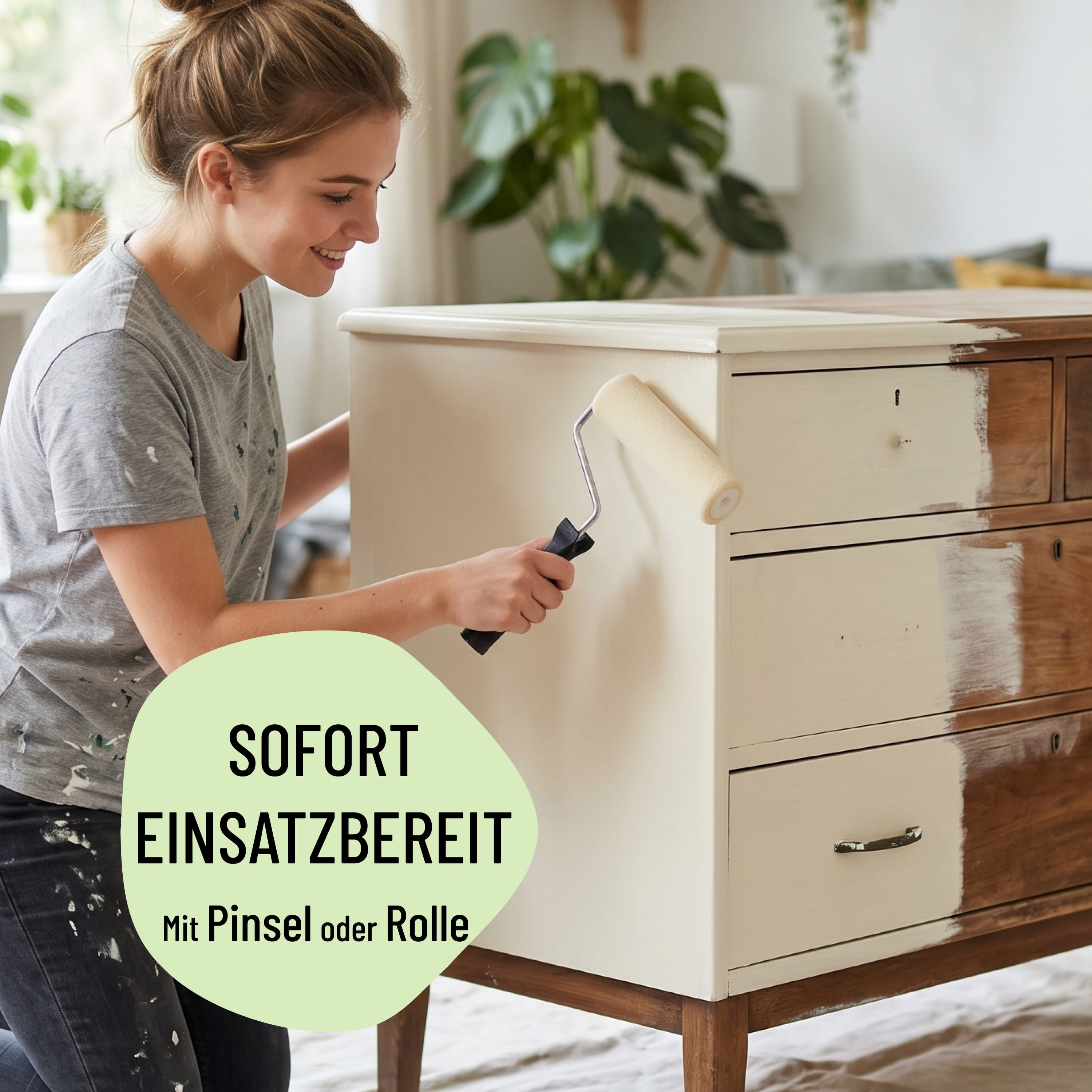 ECO Möbellack Weiß wie Creme ECO Möbellack Weiß wie Creme