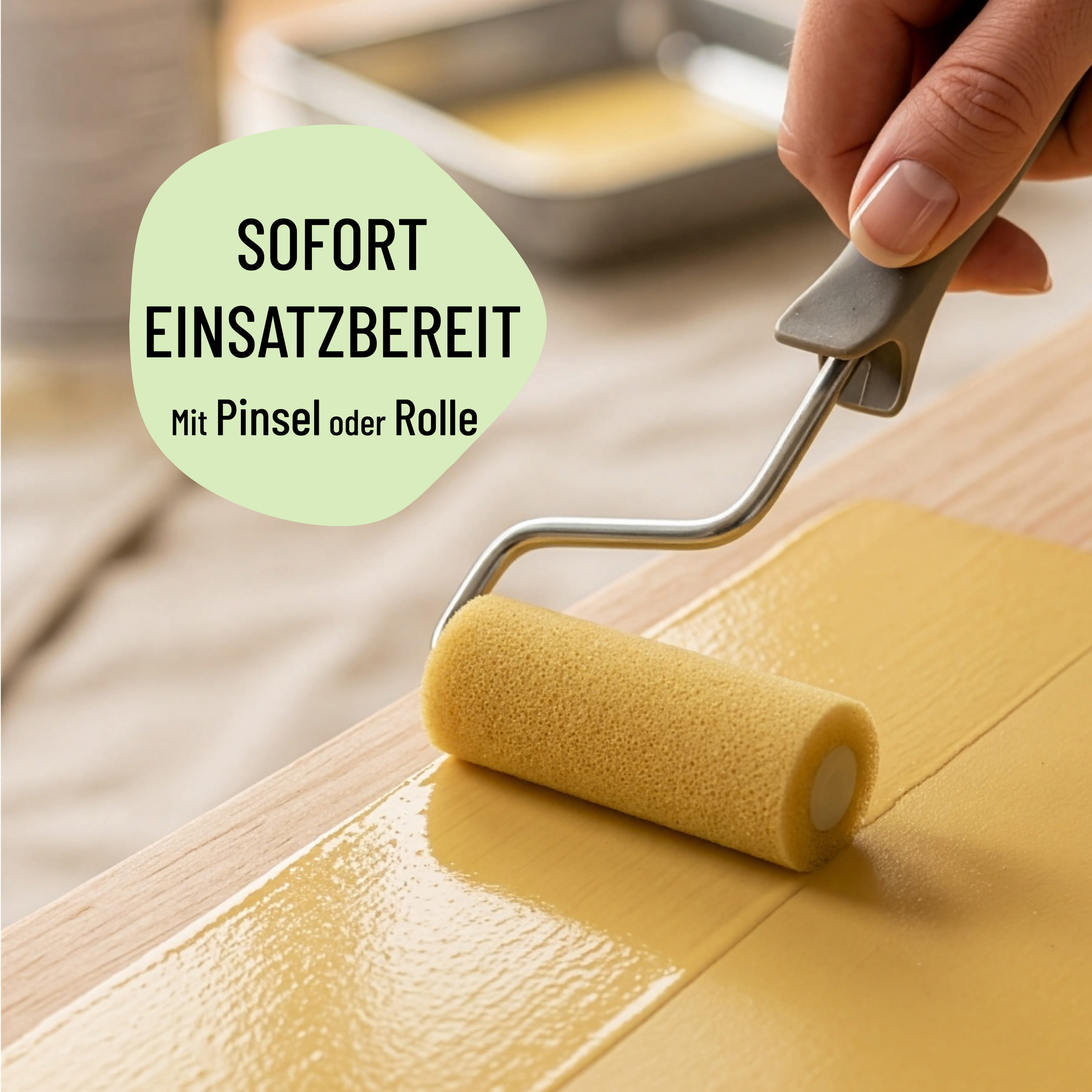 ECO Möbellack Gelb wie Honig