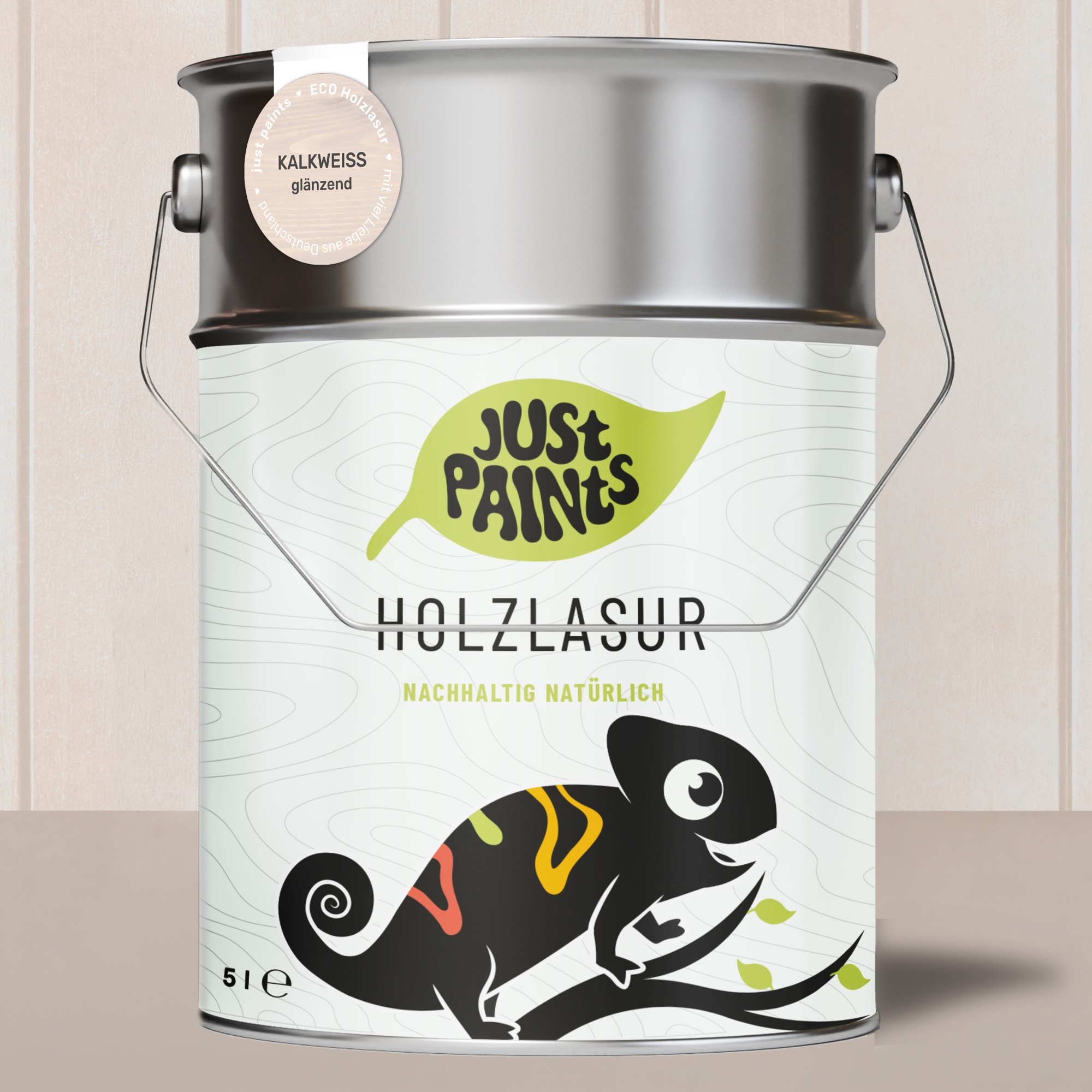 ECO Holzlasur Kalkweiß