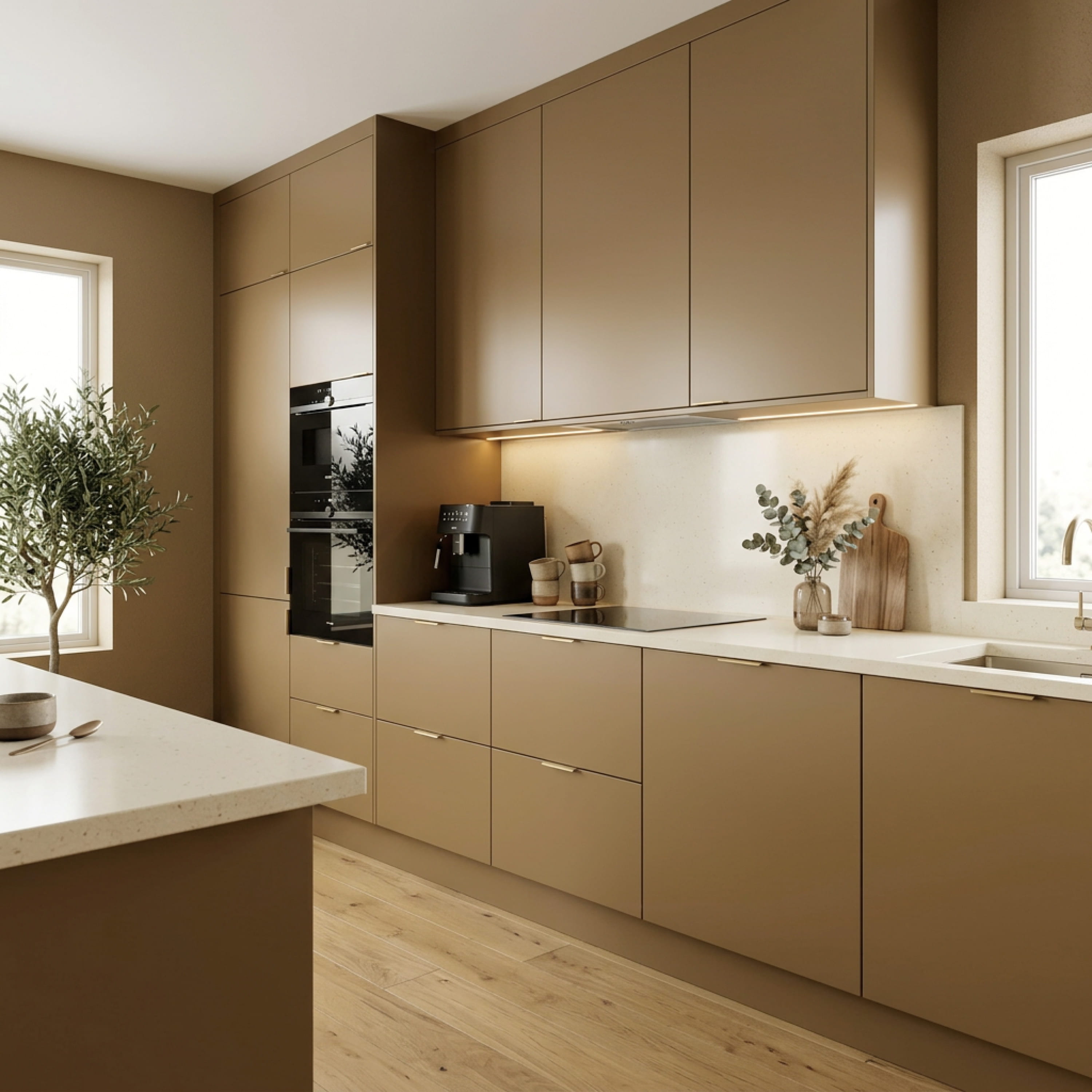 ECO Möbellack Braun wie Toffee