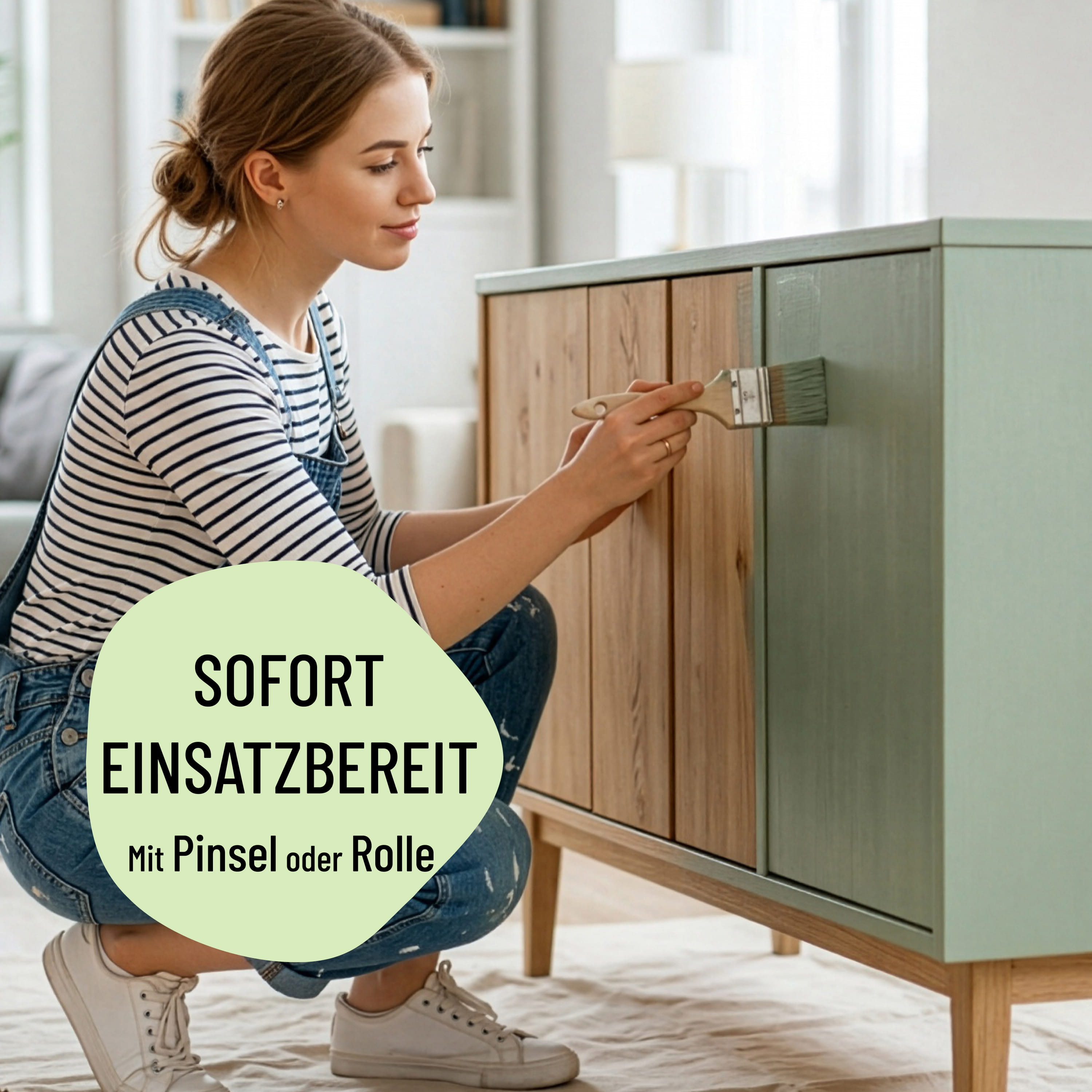 ECO Möbellack Grün wie Salbei