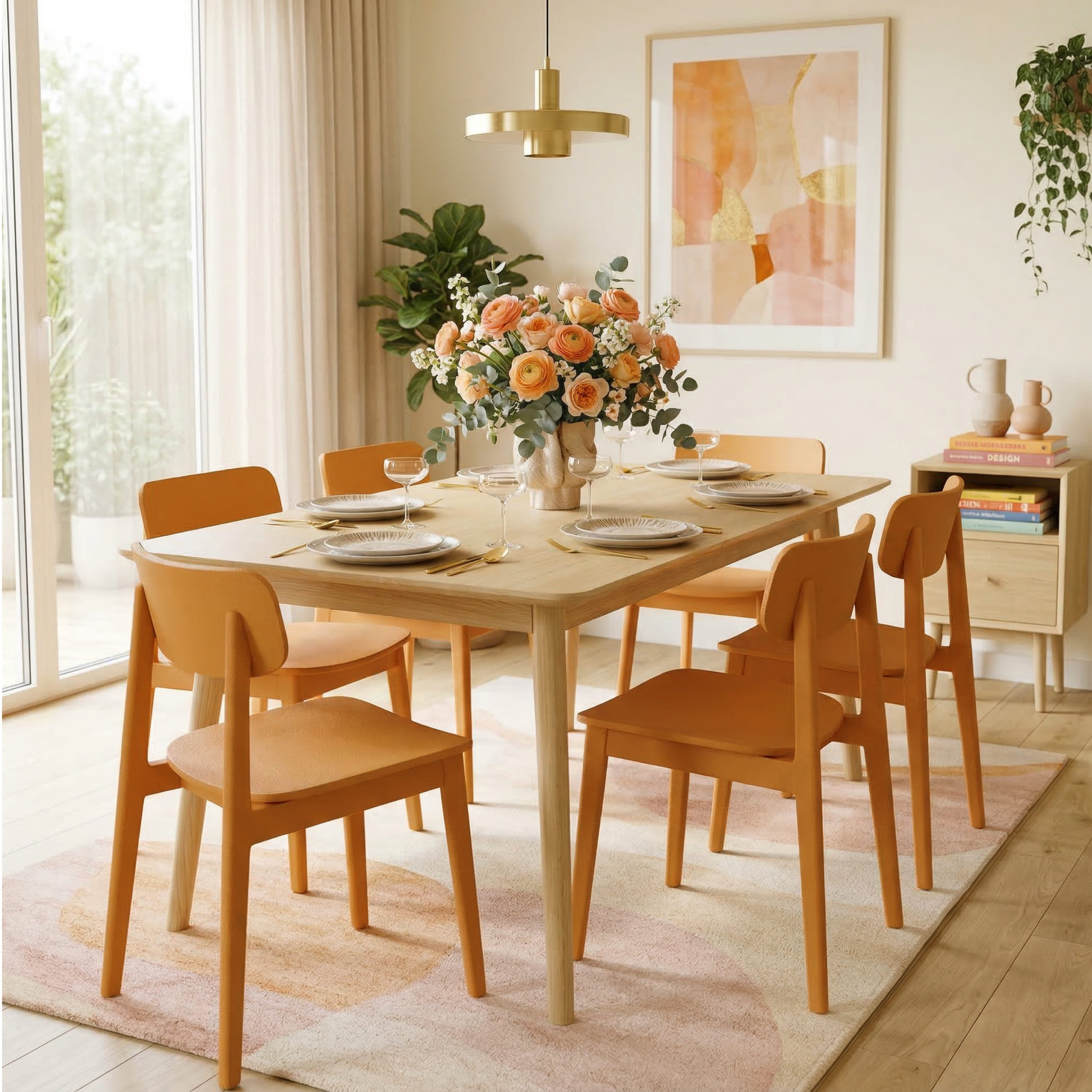 ECO Möbellack Orange wie Aprikose