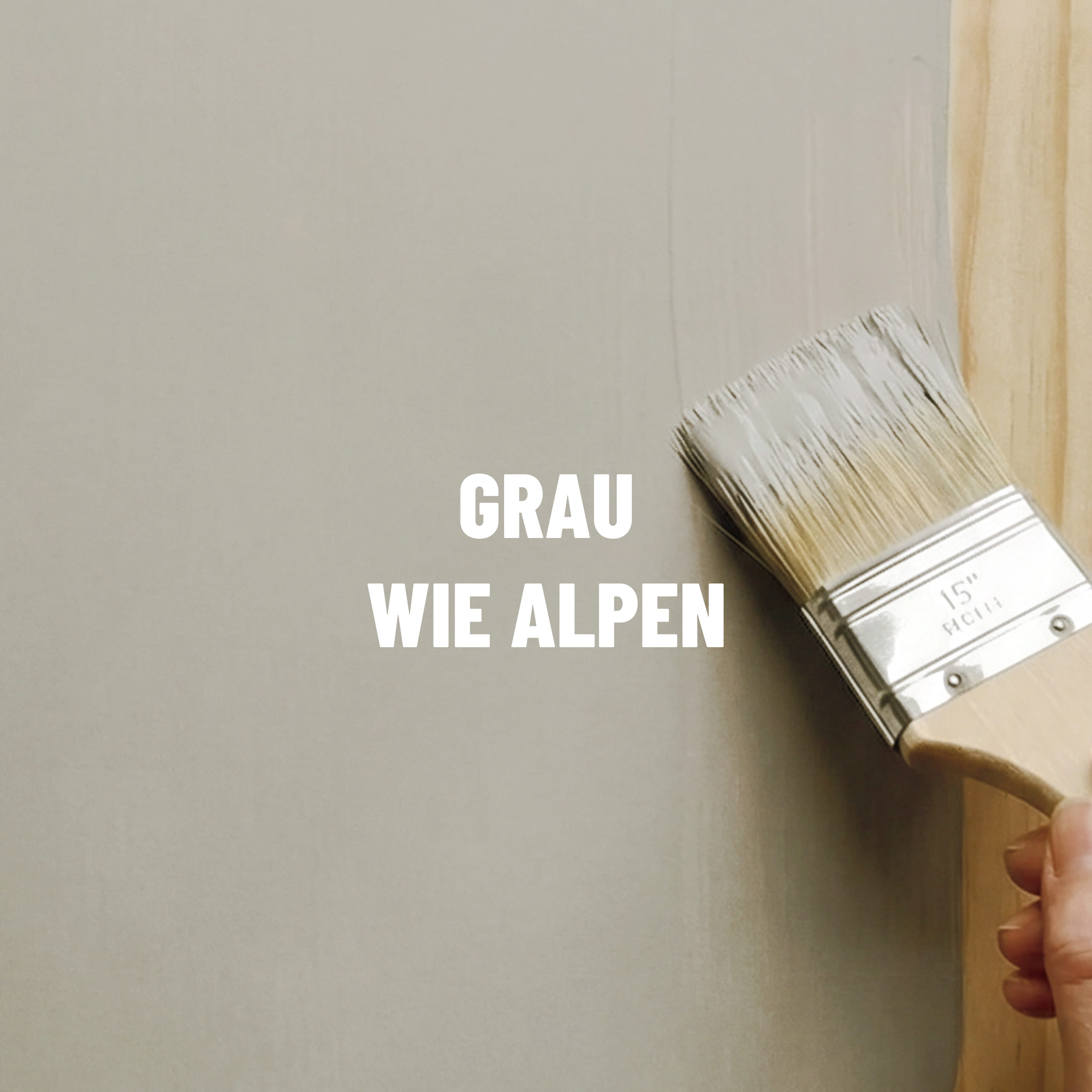 ECO Möbellack Grau wie Alpen ECO Möbellack Grau wie Alpen