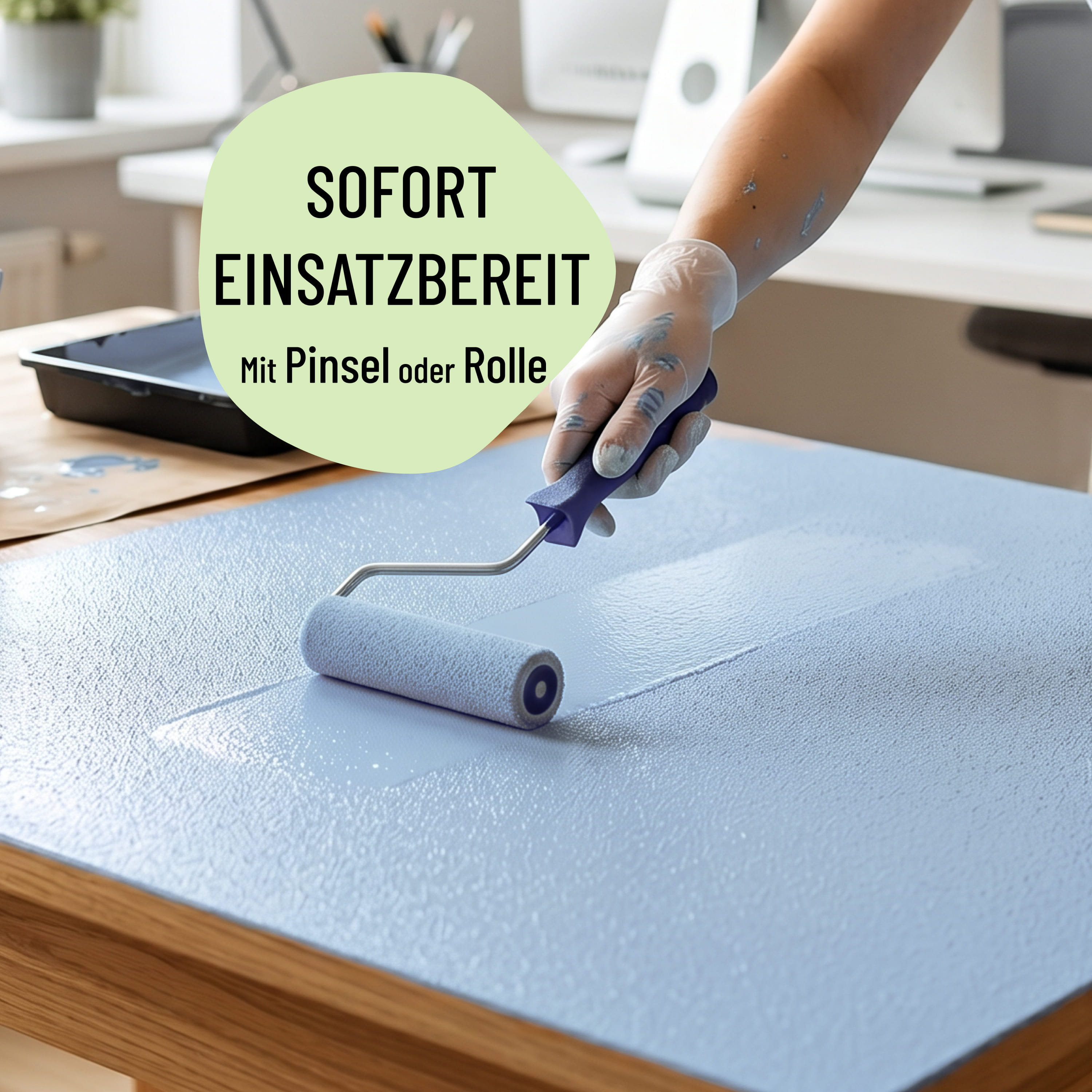 ECO Möbellack Blau wie Himmel