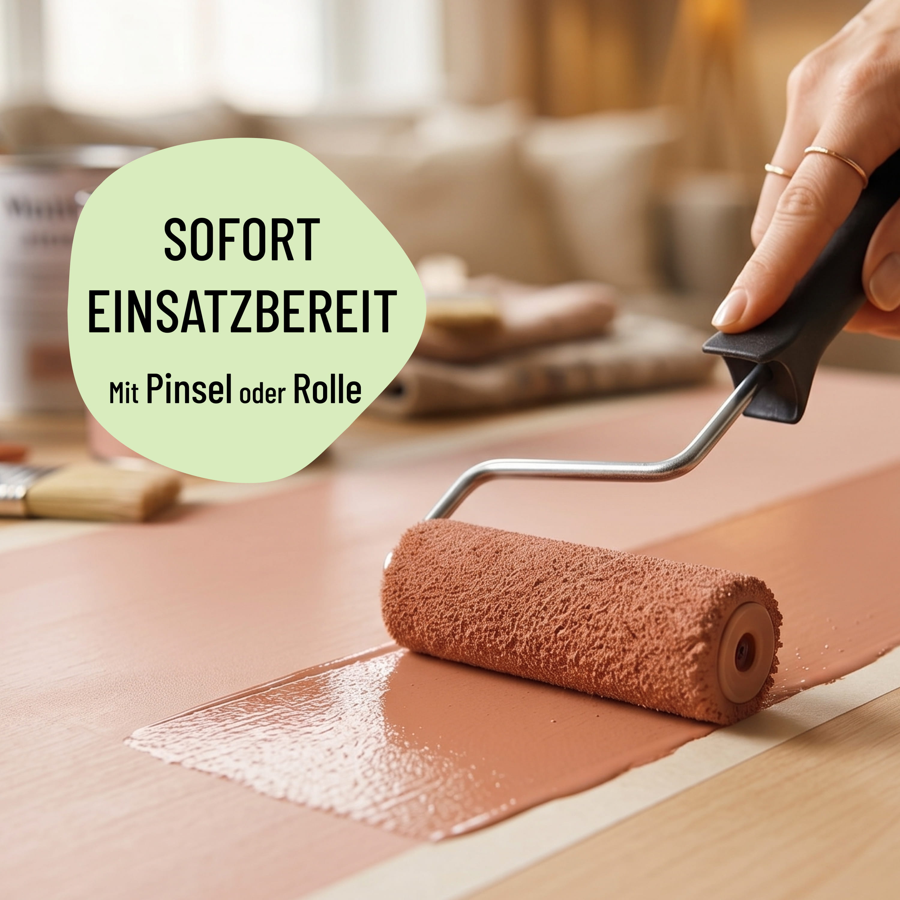 ECO Möbellack Rosa wie Puderrosa